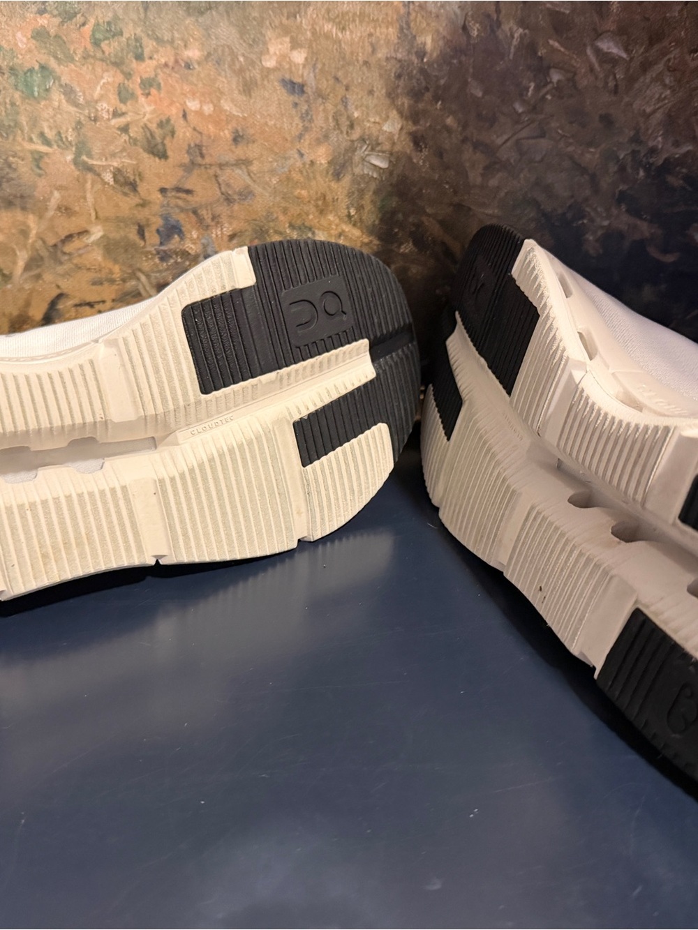 On Cloud Nova Running Women’s Athletic Shoes in White and Black - Picture 7 of 7